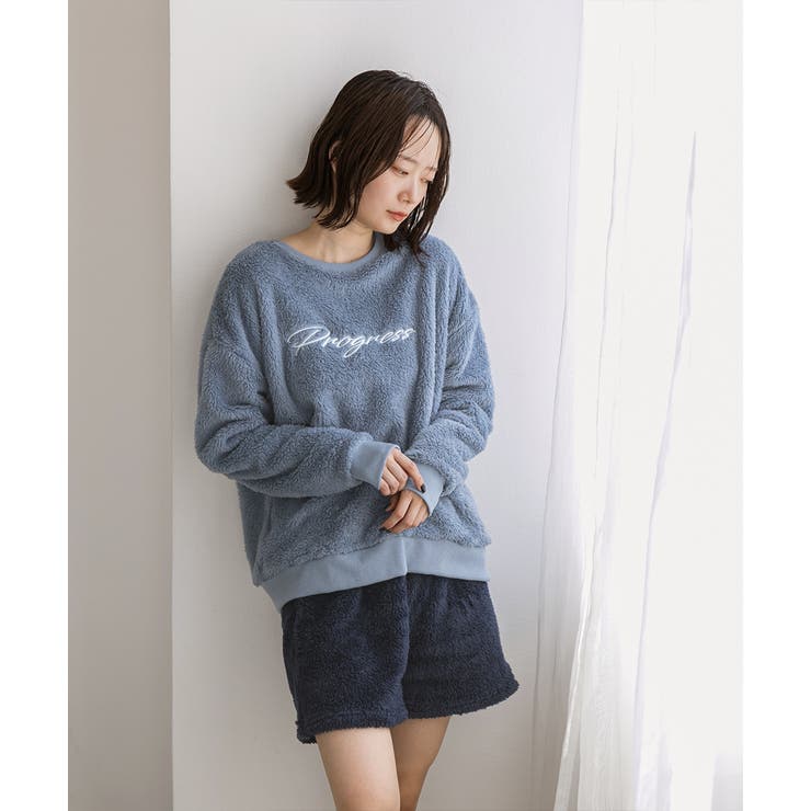 刺繍ロゴ ボアプルオーバー		 | ad thie | 詳細画像34 