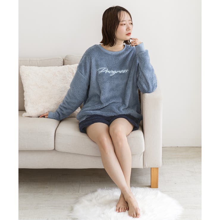 刺繍ロゴ ボアプルオーバー		 | ad thie | 詳細画像35 