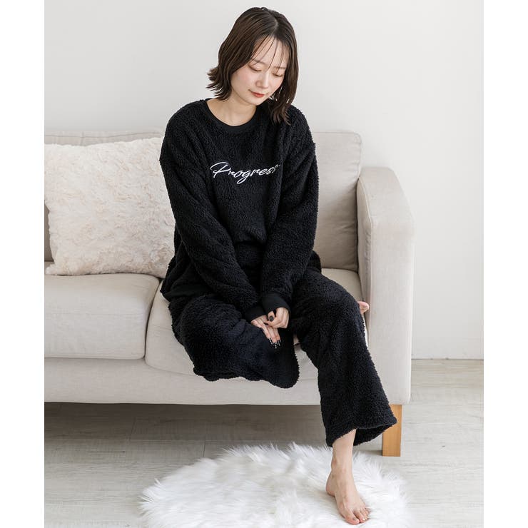 刺繍ロゴ ボアプルオーバー		 | ad thie | 詳細画像43 