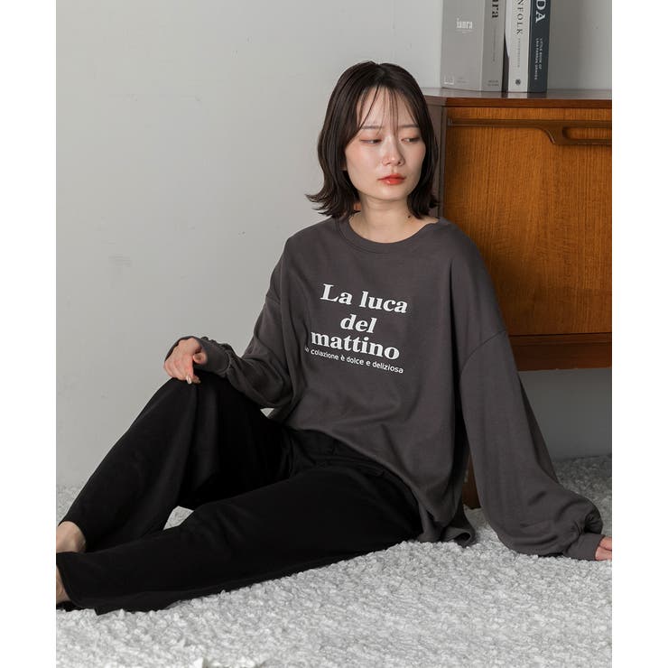 ベーシックロゴ スムースルームウエア | ad thie | 詳細画像18 