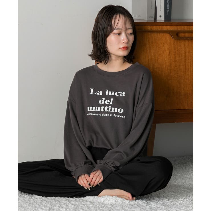 ベーシックロゴ スムースルームウエア | ad thie | 詳細画像25 