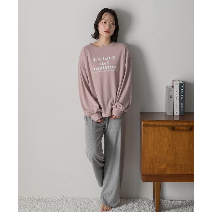 ベーシックロゴ スムースルームウエア | ad thie | 詳細画像27 