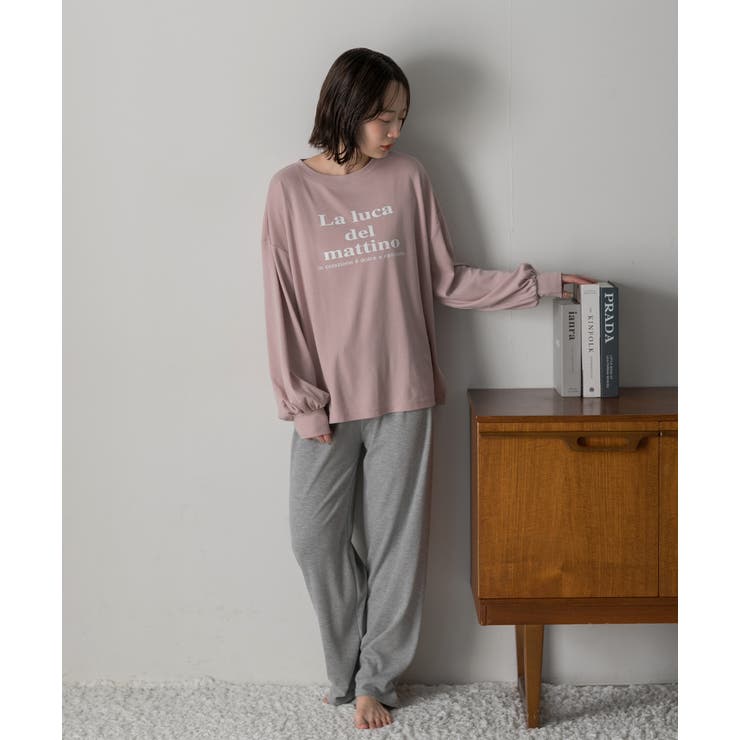 ベーシックロゴ スムースルームウエア | ad thie | 詳細画像28 