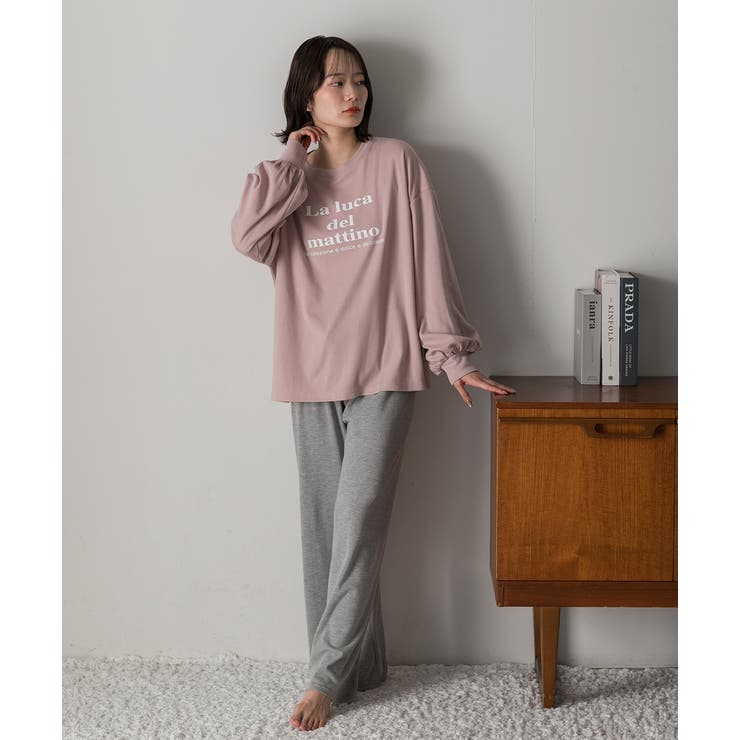 ベーシックロゴ スムースルームウエア | ad thie | 詳細画像29 