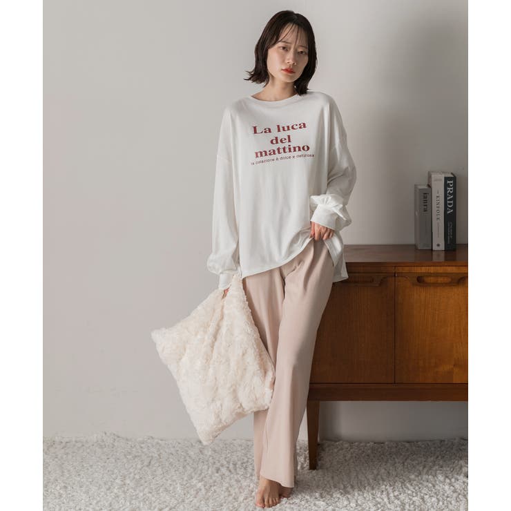 ベーシックロゴ スムースルームウエア | ad thie | 詳細画像3 