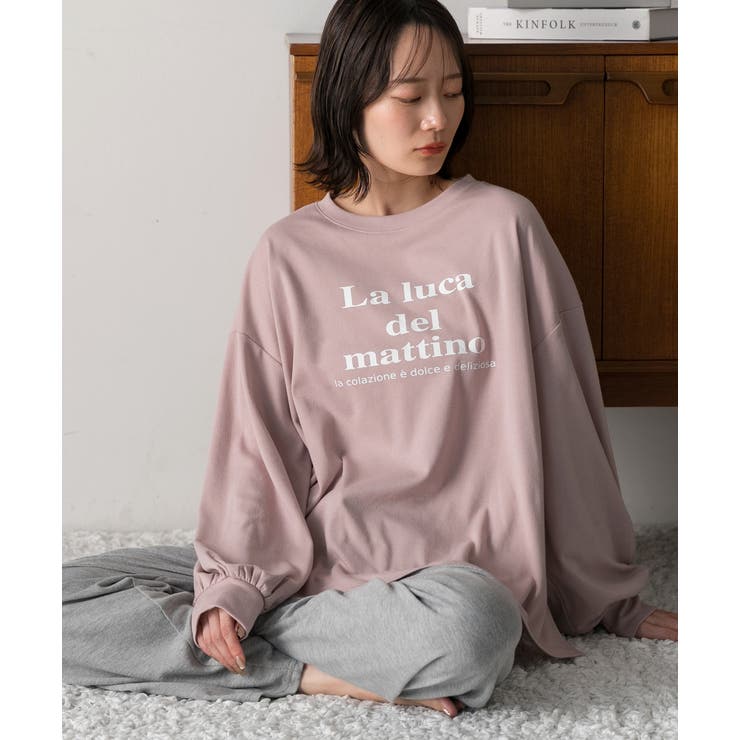 ベーシックロゴ スムースルームウエア | ad thie | 詳細画像33 