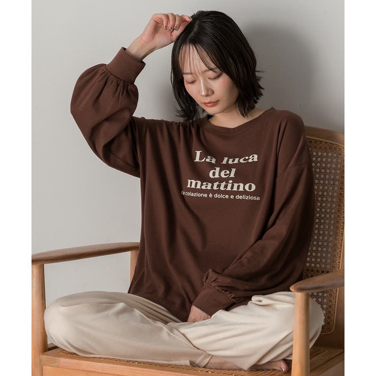 ベーシックロゴ スムースルームウエア | ad thie | 詳細画像35 