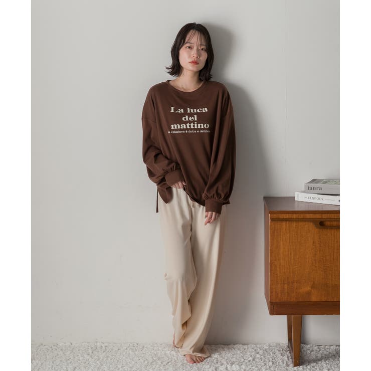 ベーシックロゴ スムースルームウエア | ad thie | 詳細画像41 