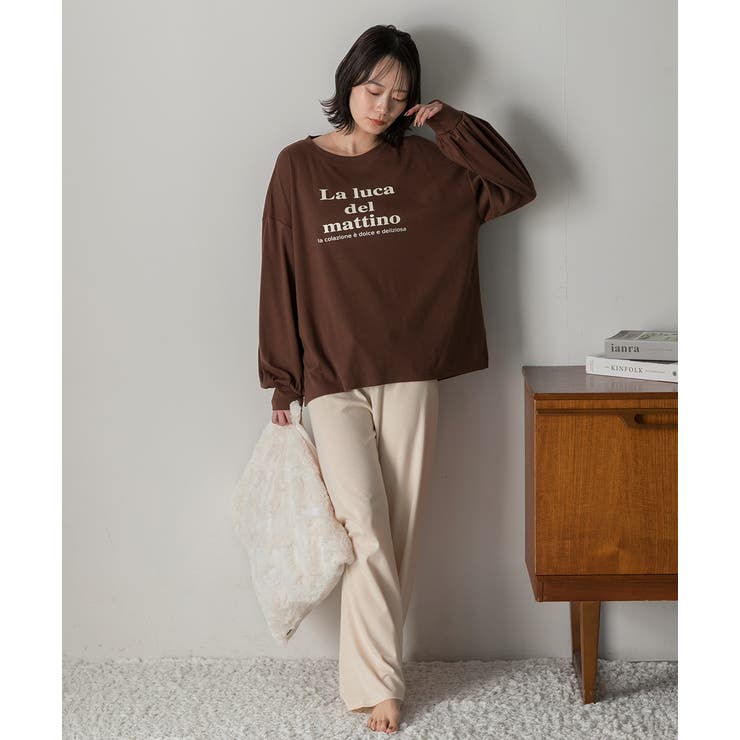 ベーシックロゴ スムースルームウエア | ad thie | 詳細画像42 