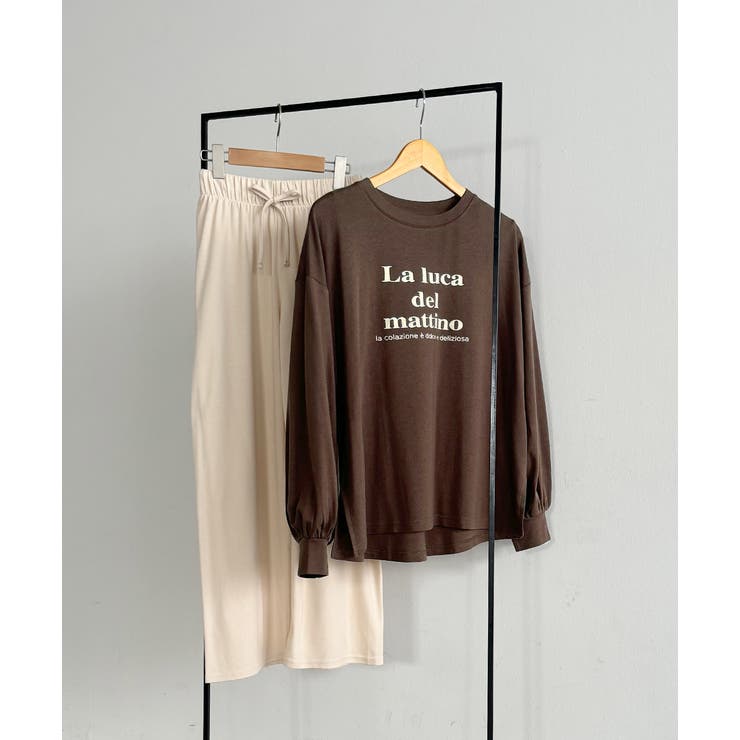 ベーシックロゴ スムースルームウエア | ad thie | 詳細画像43 