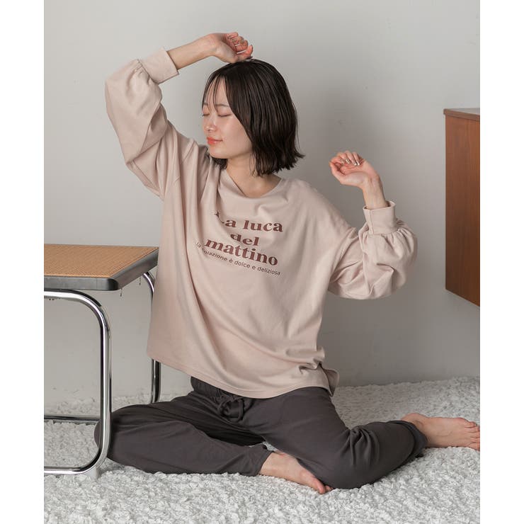 ベーシックロゴ スムースルームウエア | ad thie | 詳細画像44 