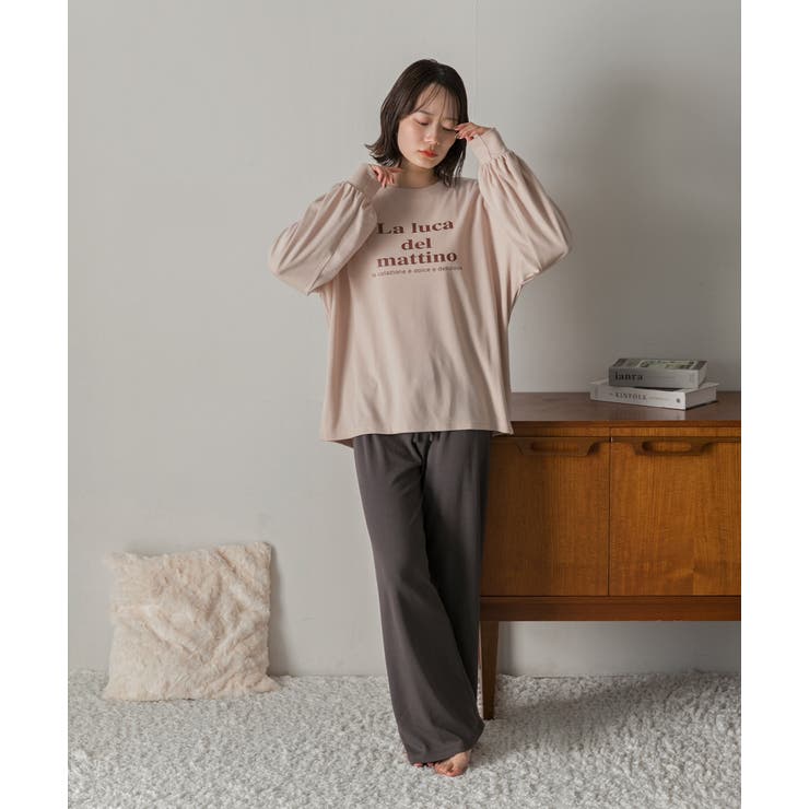 ベーシックロゴ スムースルームウエア | ad thie | 詳細画像46 