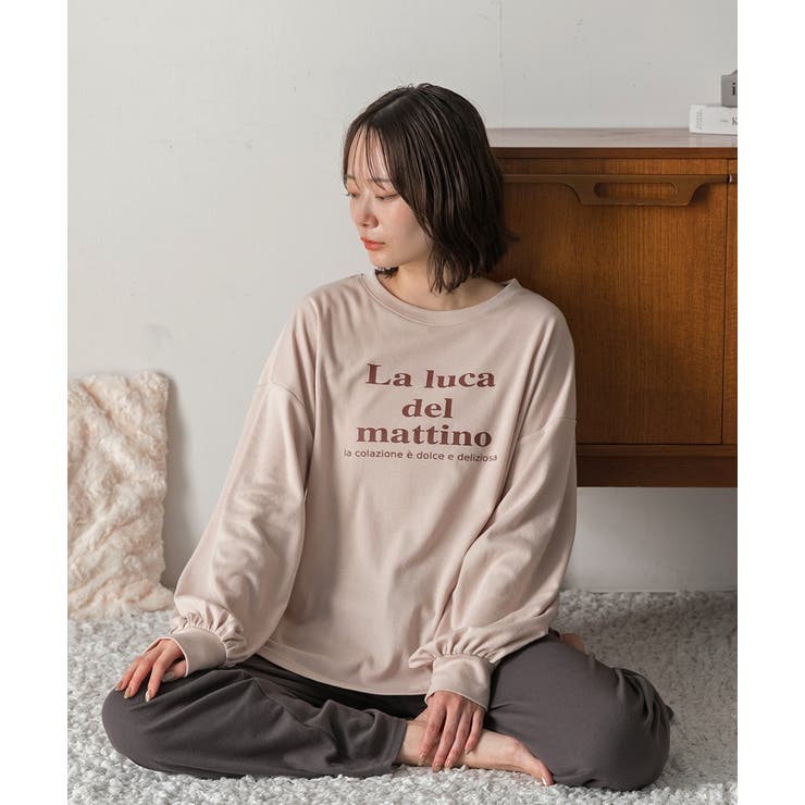 ベーシックロゴ スムースルームウエア | ad thie | 詳細画像49 