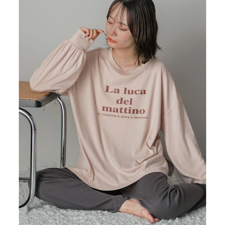 ベーシックロゴ スムースルームウエア | ad thie | 詳細画像51 