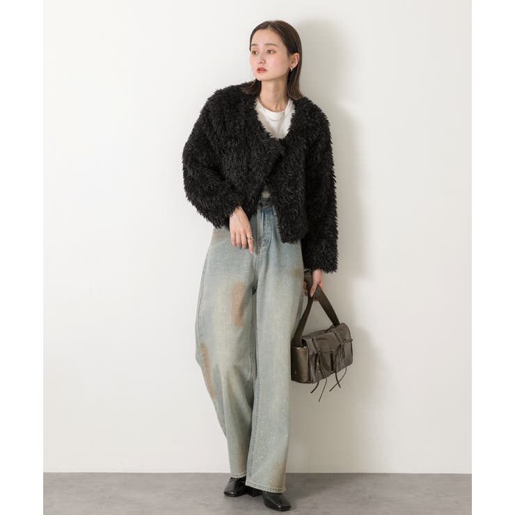 ショート丈 プードルアウター | ad thie | 詳細画像22 