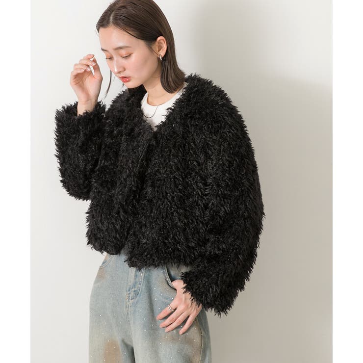 ショート丈 プードルアウター | ad thie | 詳細画像30 