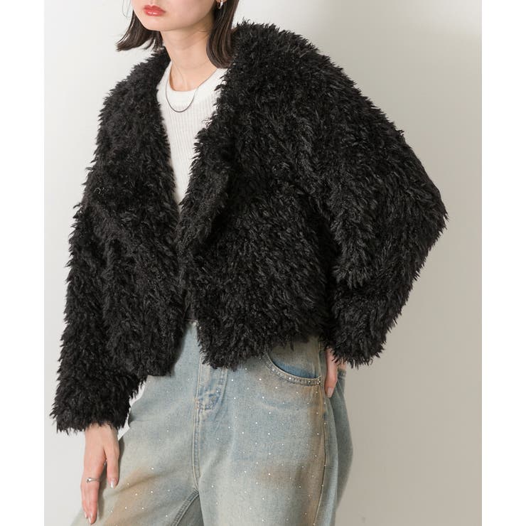 ショート丈 プードルアウター | ad thie | 詳細画像32 