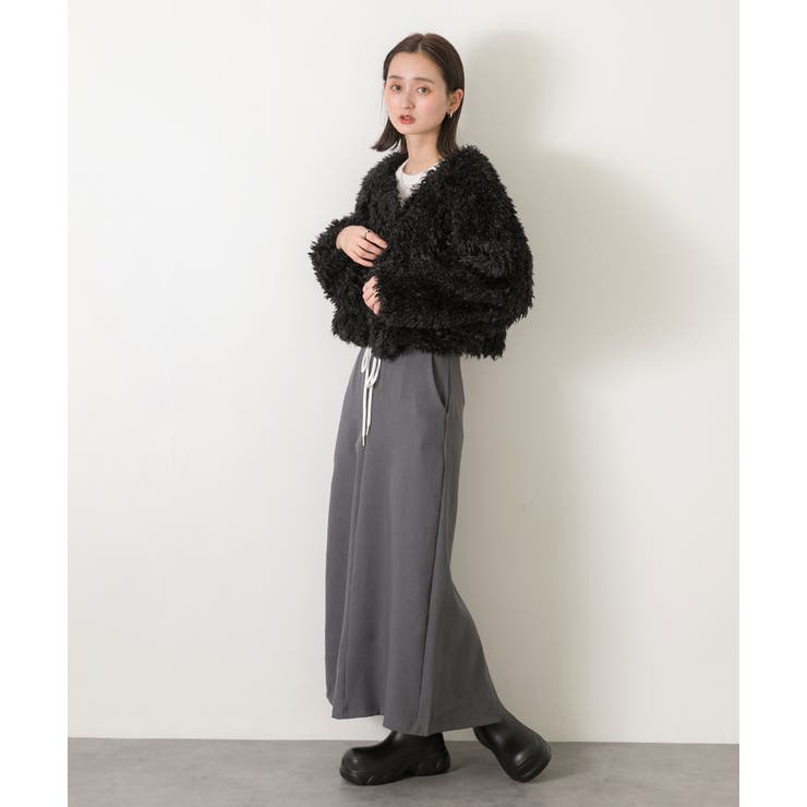 ショート丈 プードルアウター | ad thie | 詳細画像34 