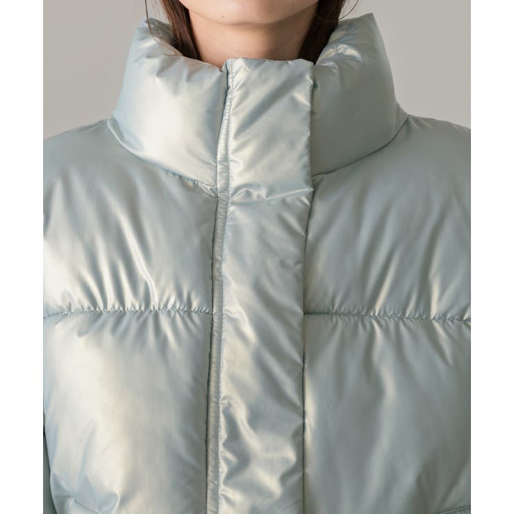 スタンドカラー ショート中綿パディングブルゾン | ad thie | 詳細画像63 