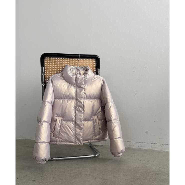 スタンドカラー ショート中綿パディングブルゾン | ad thie | 詳細画像66 