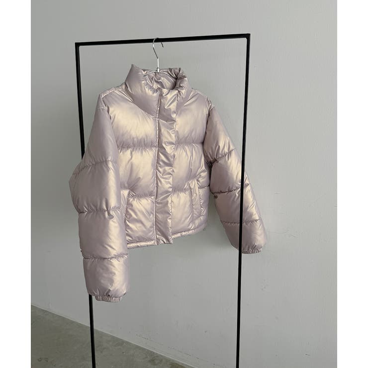 スタンドカラー ショート中綿パディングブルゾン | ad thie | 詳細画像67 