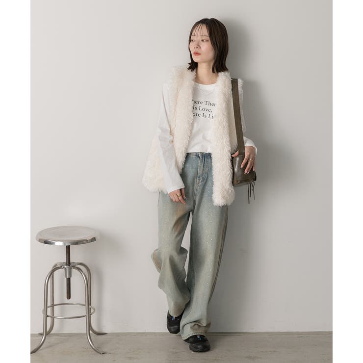 プードルファーベスト | ad thie | 詳細画像14 