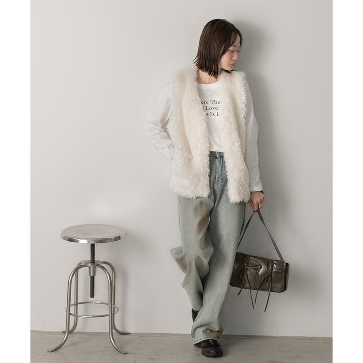 プードルファーベスト | ad thie | 詳細画像16 