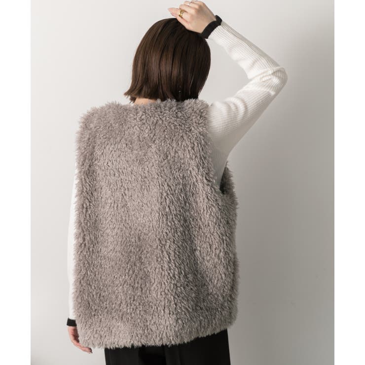 プードルファーベスト | ad thie | 詳細画像25 