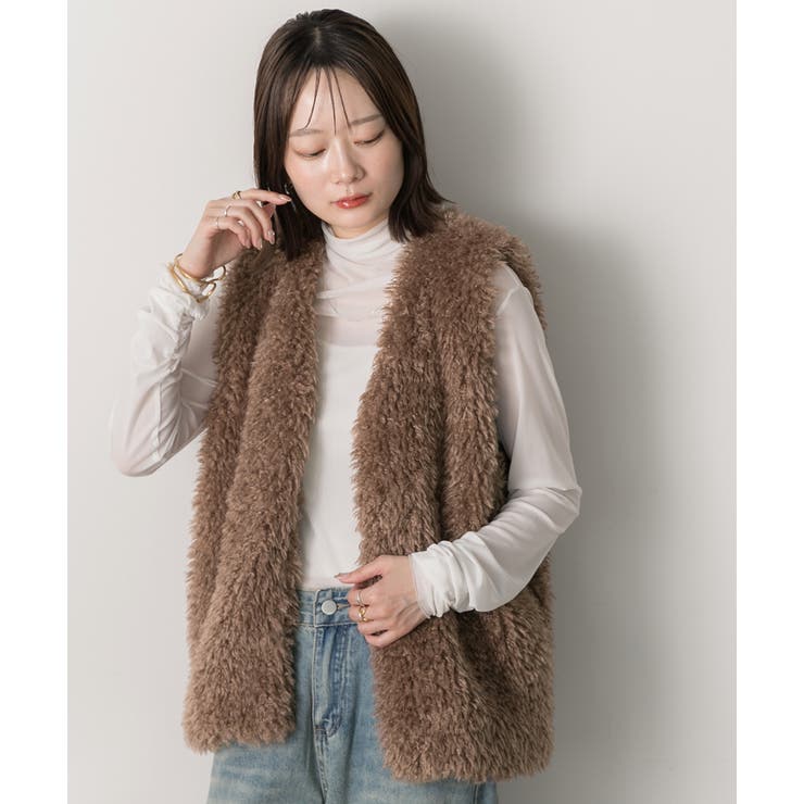 プードルファーベスト | ad thie | 詳細画像33 