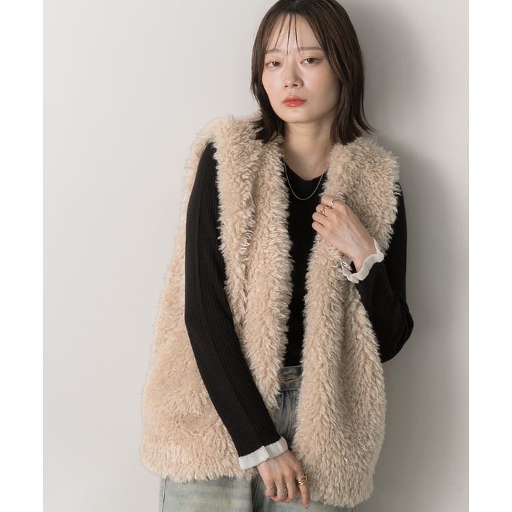 プードルファーベスト | ad thie | 詳細画像4 