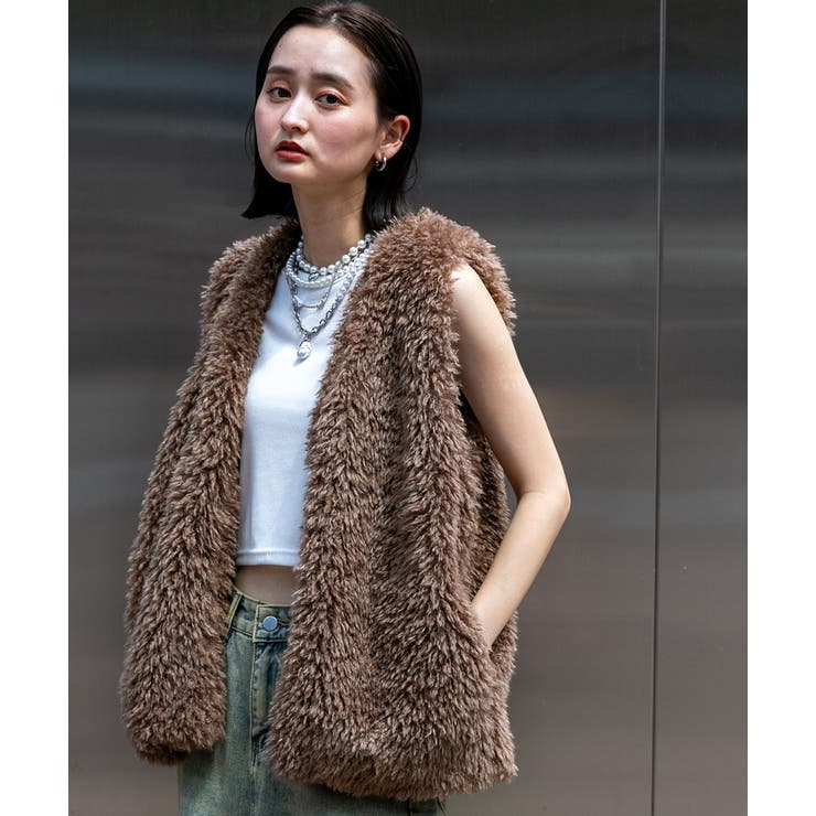 プードルファーベスト | ad thie | 詳細画像40 