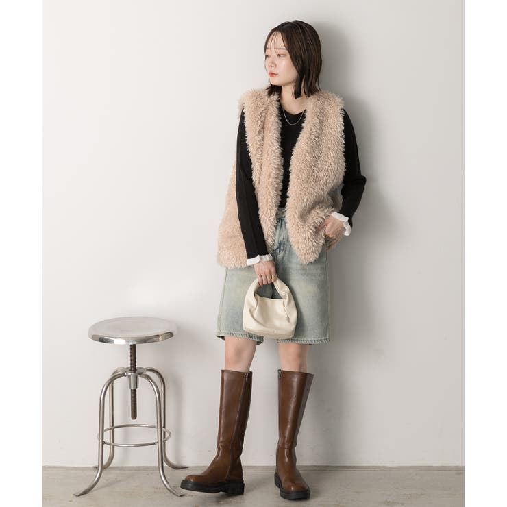 プードルファーベスト | ad thie | 詳細画像6 