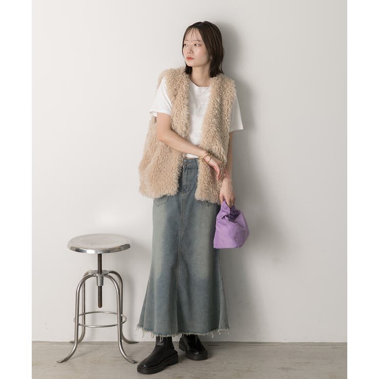 プードルファーベスト | ad thie | 詳細画像8 