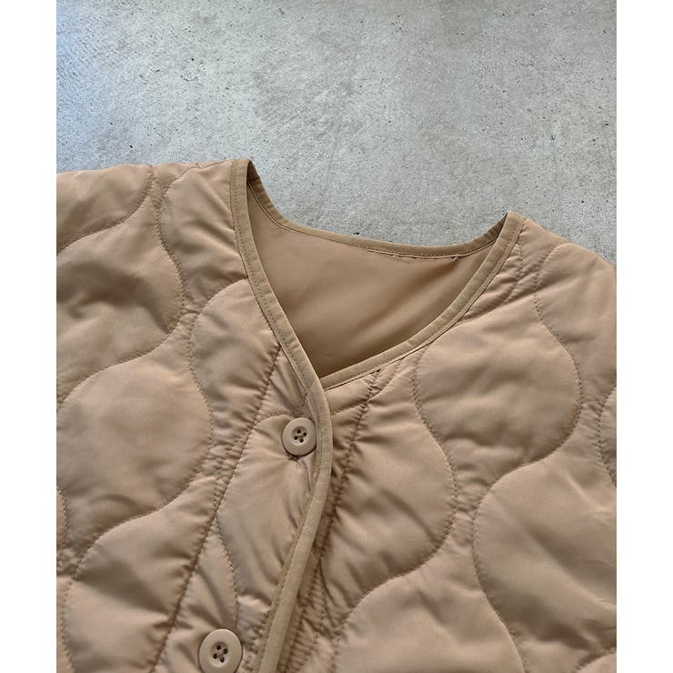 キルティング 中綿ジャケット | ad thie | 詳細画像53 