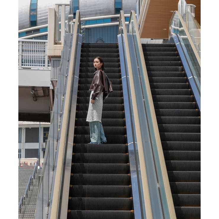 ショート ライダースジャケット  | ad thie | 詳細画像33 