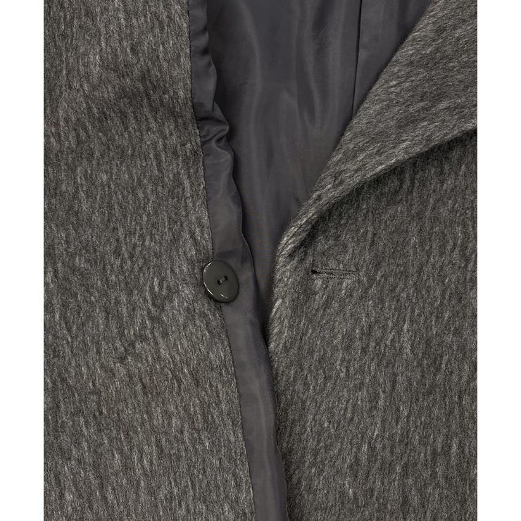 シャギーコクーンミドルコート | ad thie | 詳細画像63 