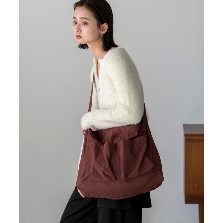 ポケット付き ショルダーバッグ | ad thie | 詳細画像22 