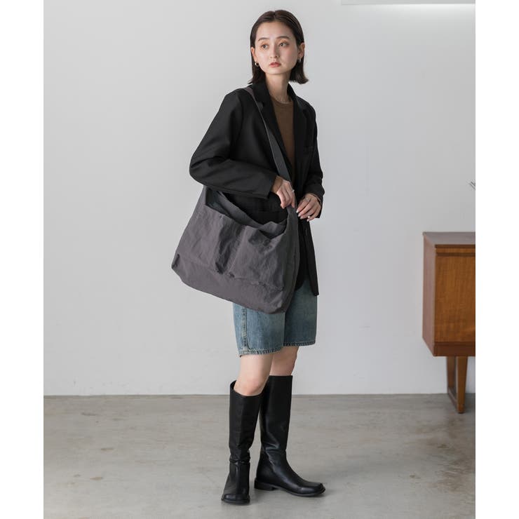 ポケット付き ショルダーバッグ | ad thie | 詳細画像28 