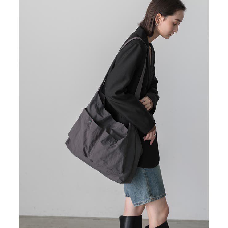 ポケット付き ショルダーバッグ | ad thie | 詳細画像30 