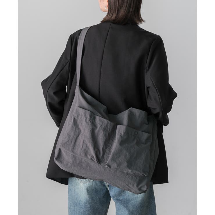 ポケット付き ショルダーバッグ | ad thie | 詳細画像31 