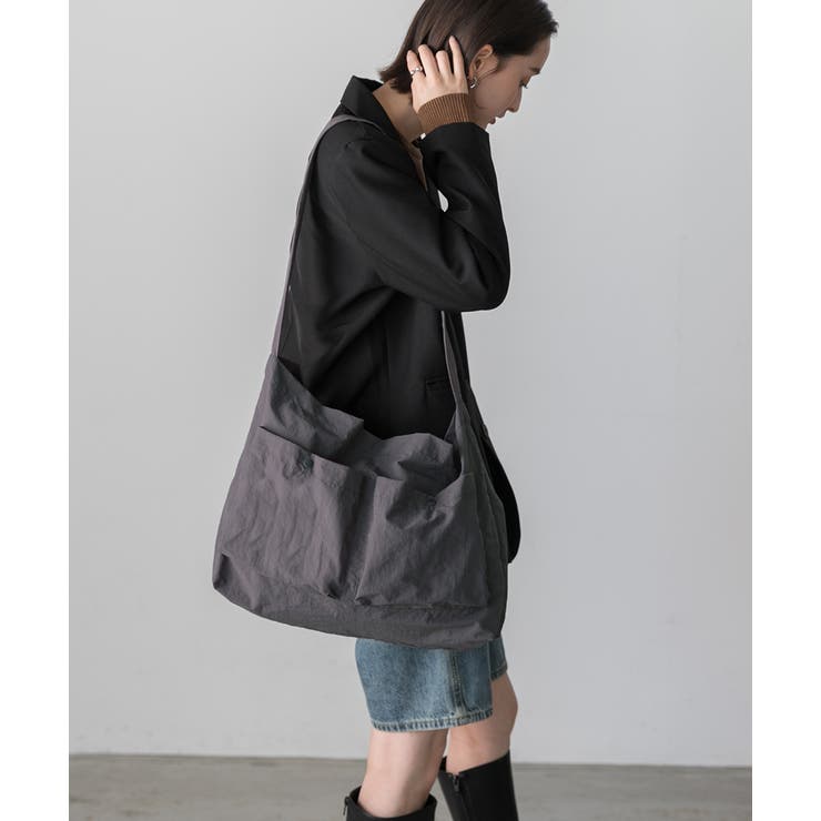 ポケット付き ショルダーバッグ | ad thie | 詳細画像33 