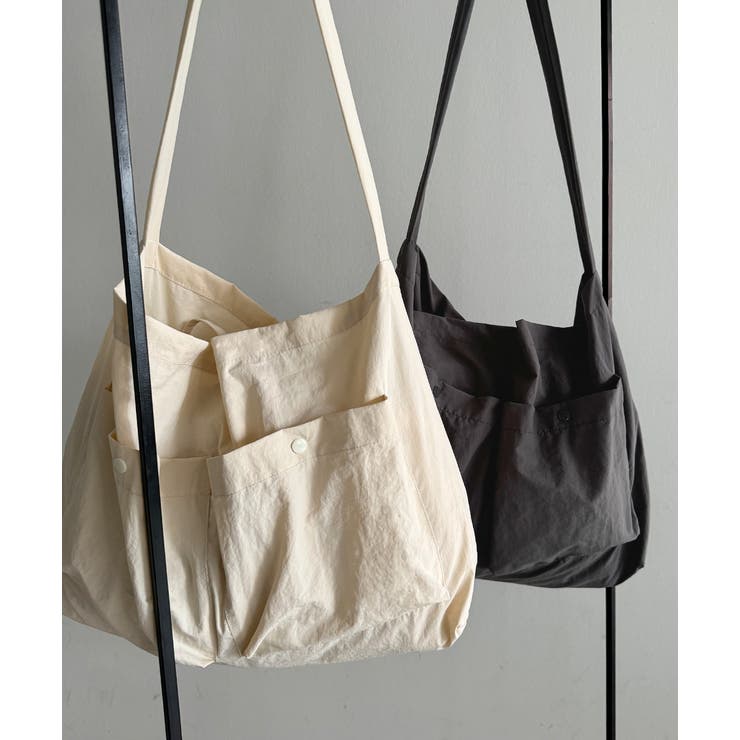 ポケット付き ショルダーバッグ | ad thie | 詳細画像46 