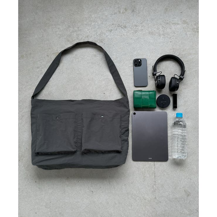 ポケット付き ショルダーバッグ | ad thie | 詳細画像51 