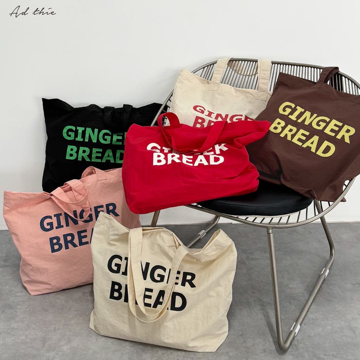 ロゴデザイン カラートートバッグ[品番：ADEW0004639]｜ad thie