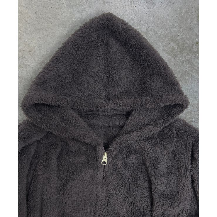 ボアショートパーカーショートパンツルームウエア | ad thie | 詳細画像34 