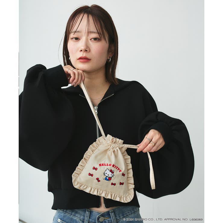 ≪HELLO KITTY≫アソートデザイン フリルポーチ[品番