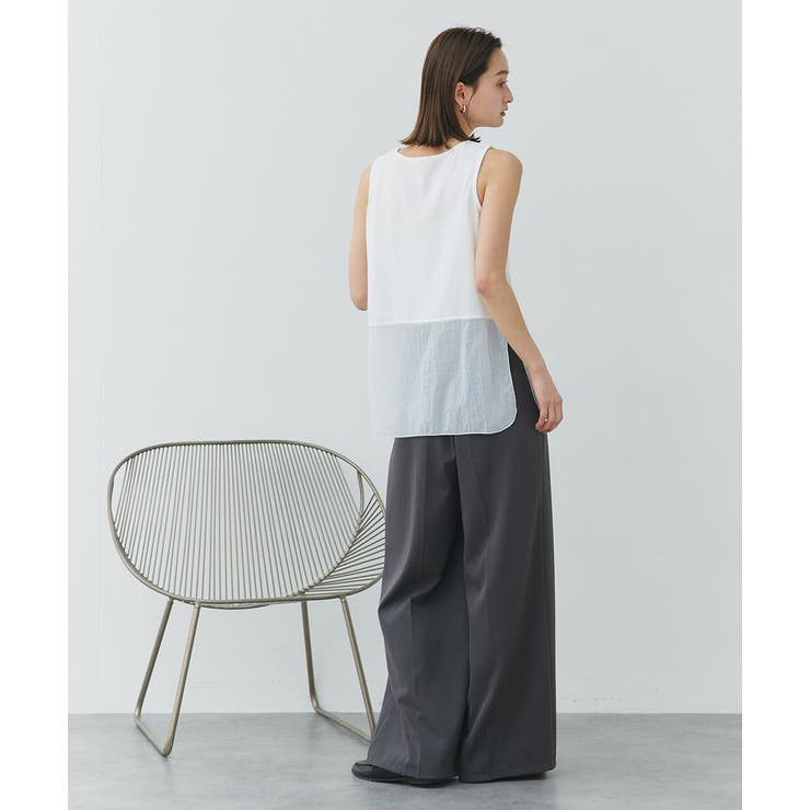 レイヤードシアータンクトップ | ad thie | 詳細画像12 