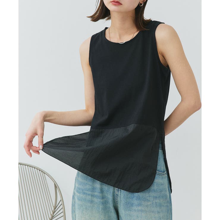 レイヤードシアータンクトップ | ad thie | 詳細画像18 