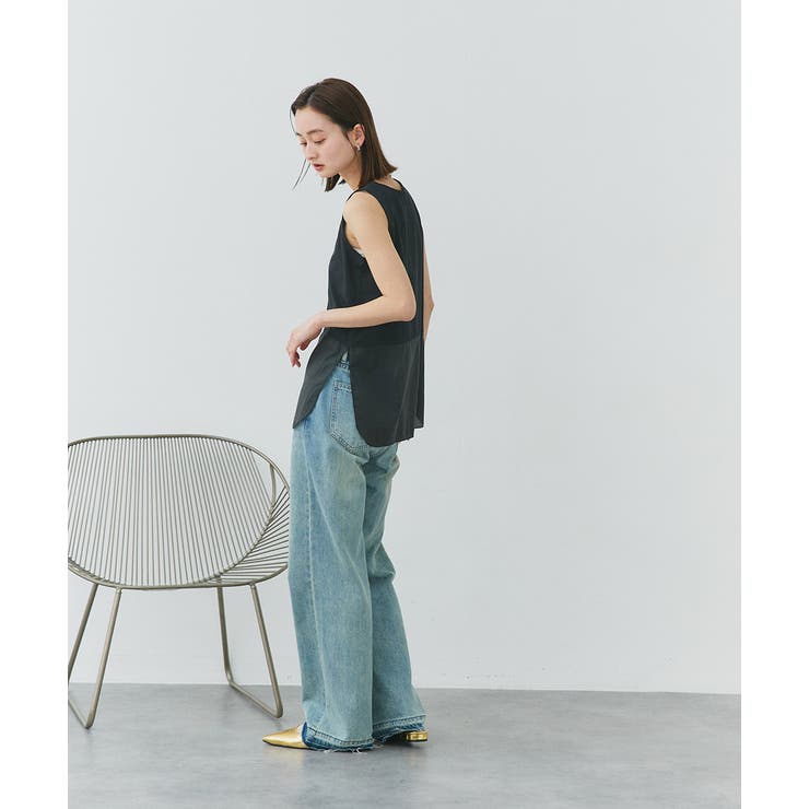 レイヤードシアータンクトップ | ad thie | 詳細画像19 