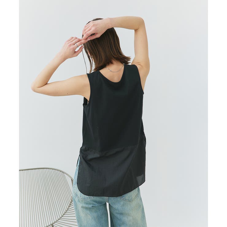 レイヤードシアータンクトップ | ad thie | 詳細画像22 